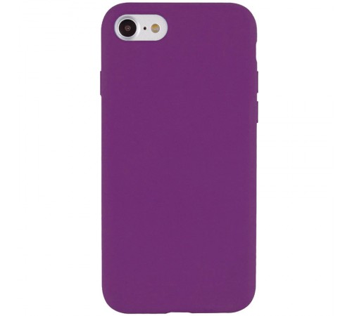 Чохол Silicone Case Full Protective (AA) NO LOGO для Apple iPhone SE (2020) Фіолетовий / Grape Чохол Silicone Case Full Protective (AA) NO LOGO для Apple iPhone SE (2020) Фіолетовий / Grape