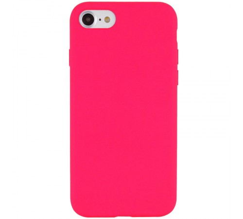 Чохол Silicone Case Full Protective (AA) NO LOGO для Apple iPhone SE (2020) Рожевий / Barbie pink Чохол Silicone Case Full Protective (AA) NO LOGO для Apple iPhone SE (2020) Рожевий / Barbie pink
