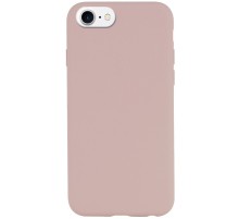 Чохол Silicone Case Full Protective (AA) NO LOGO для Apple iPhone SE (2020) Рожевий / Pink Sand