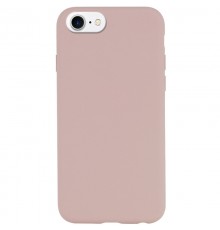 Чохол Silicone Case Full Protective (AA) NO LOGO для Apple iPhone SE (2020) Рожевий / Pink Sand