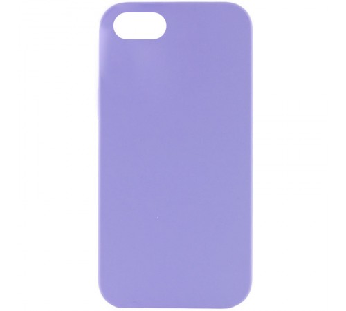 Чохол Silicone Case Full Protective (AA) NO LOGO для Apple iPhone SE (2020) Бузковий / Dasheen
