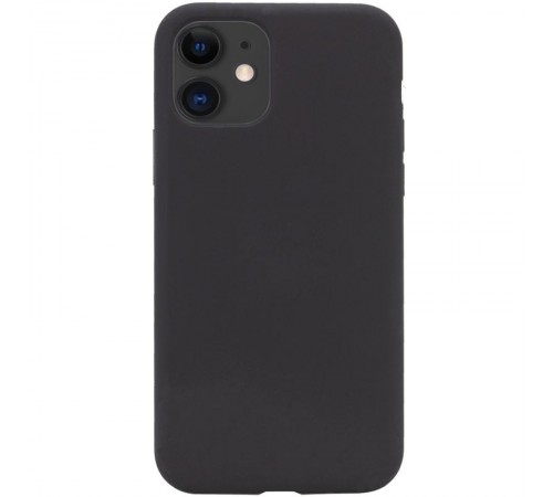 Чохол Silicone Case Full Protective (AA) NO LOGO для Apple iPhone 11 (6.1") Чорний / Black Чохол Silicone Case Full Protective (AA) NO LOGO для Apple iPhone 11 (6.1") Чорний / Black