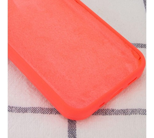 Чохол Silicone Case Full Protective (AA) NO LOGO для Apple iPhone 12 Pro / 12 (6.1") Кавуновий / Watermelon red Чохол Silicone Case Full Protective (AA) NO LOGO для Apple iPhone 12 Pro / 12 (6.1") Кавуновий / Watermelon red