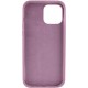 Чохол Silicone Case Full Protective (AA) NO LOGO для Apple iPhone 12 Pro / 12 (6.1") Ліловий / Lilac Pride