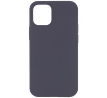 Чохол Silicone Case Full Protective (AA) NO LOGO для Apple iPhone 12 Pro Max (6.7") Сірий / Dark Gray