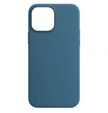 Чохол Silk Full Protective (AA) NO LOGO для Apple iPhone 12 Pro Max (6.7") Синій / Blue Jay