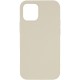 Чохол Silicone Case Full Protective (AA) NO LOGO для Apple iPhone 13 (6.1") Бежевий / Antique White