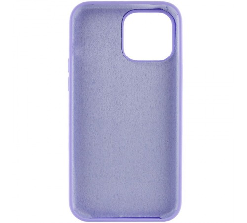 Чохол Silicone Case Full Protective (AA) NO LOGO для Apple iPhone 13 (6.1") Бузковий / Dasheen Чохол Silicone Case Full Protective (AA) NO LOGO для Apple iPhone 13 (6.1") Бузковий / Dasheen