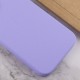 Чохол Silicone Case Full Protective (AA) NO LOGO для Apple iPhone 13 (6.1") Бузковий / Dasheen