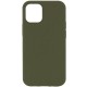 Чохол Silk Full Protective (AA) NO LOGO для Apple iPhone 13 mini (5.4") Зелений / Dark Olive