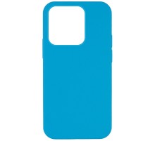 Чохол Silicone Case Full Protective (AA) NO LOGO для Apple iPhone 13 Pro (6.1") Блакитний / Blue