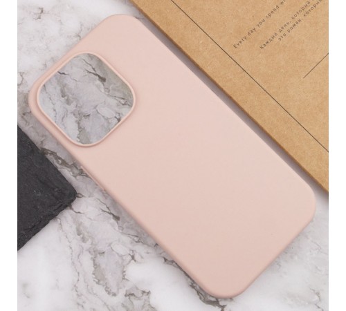 Чохол Silicone Case Full Protective (AA) NO LOGO для Apple iPhone 13 Pro (6.1") Рожевий / Pink Sand Чохол Silicone Case Full Protective (AA) NO LOGO для Apple iPhone 13 Pro (6.1") Рожевий / Pink Sand