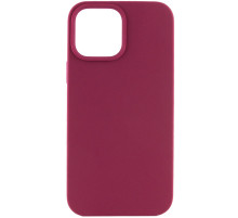 Чохол Silicone Case Full Protective (AA) NO LOGO для Apple iPhone 14 (6.1") Бордовий / Maroon