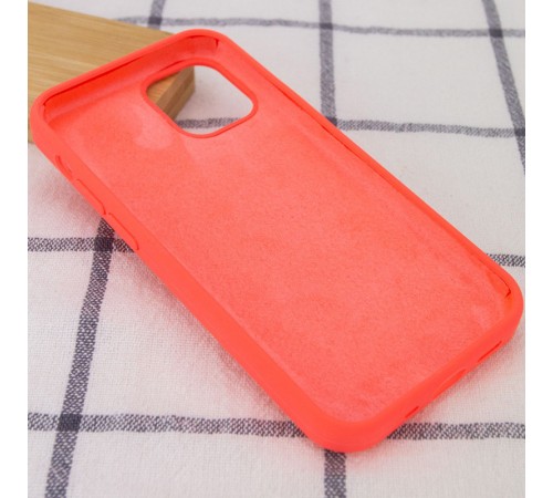 Чохол Silicone Case Full Protective (AA) NO LOGO для Apple iPhone 14 Pro (6.1") Кавуновий / Watermelon red Чохол Silicone Case Full Protective (AA) NO LOGO для Apple iPhone 14 Pro (6.1") Кавуновий / Watermelon red