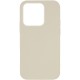 Чохол Silicone Case Full Protective (AA) NO LOGO для Apple iPhone 14 Pro (6.1") Бежевий / Antigue White