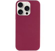Чохол Silicone Case Full Protective (AA) NO LOGO для Apple iPhone 14 Pro (6.1") Бордовий / Maroon