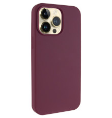 Чохол Silk Full Protective (AA) NO LOGO для Apple iPhone 14 Pro (6.1") Бордовий / Plum