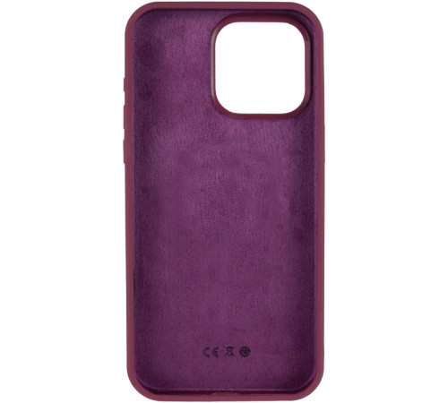 Чохол Silk Full Protective (AA) NO LOGO для Apple iPhone 14 Pro (6.1") Бордовий / Plum