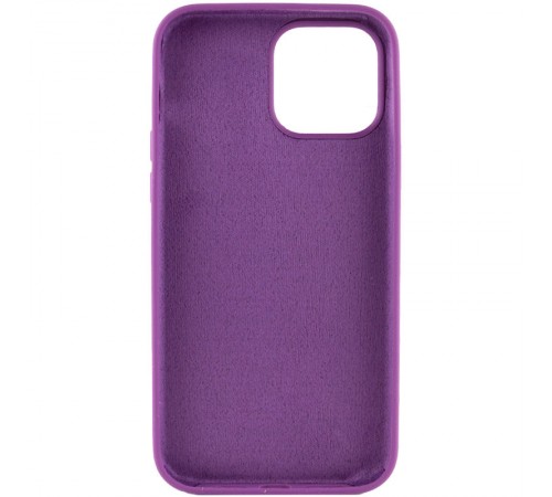 Чохол Silicone Case Full Protective (AA) NO LOGO для Apple iPhone 14 Pro (6.1") Фіолетовий / Grape Чохол Silicone Case Full Protective (AA) NO LOGO для Apple iPhone 14 Pro (6.1") Фіолетовий / Grape
