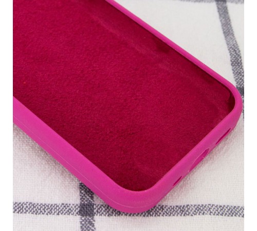 Чохол Silk Full Protective (AA) NO LOGO для Apple iPhone 14 Pro (6.1") Малиновий / Dragon Fruit