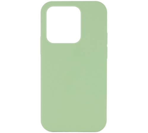 Чохол Silicone Case Full Protective (AA) NO LOGO для Apple iPhone 14 Pro (6.1") М'ятний / Mint Чохол Silicone Case Full Protective (AA) NO LOGO для Apple iPhone 14 Pro (6.1") М'ятний / Mint