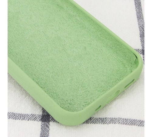 Чохол Silicone Case Full Protective (AA) NO LOGO для Apple iPhone 14 Pro (6.1") М'ятний / Mint Чохол Silicone Case Full Protective (AA) NO LOGO для Apple iPhone 14 Pro (6.1") М'ятний / Mint