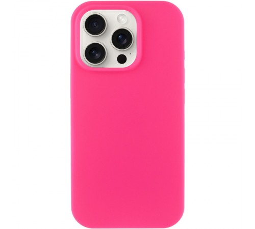 Чохол Silicone Case Full Protective (AA) NO LOGO для Apple iPhone 14 Pro (6.1") Рожевий / Barbie pink Чохол Silicone Case Full Protective (AA) NO LOGO для Apple iPhone 14 Pro (6.1") Рожевий / Barbie pink