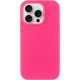 Чохол Silicone Case Full Protective (AA) NO LOGO для Apple iPhone 14 Pro (6.1") Рожевий / Barbie pink