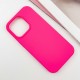 Чохол Silicone Case Full Protective (AA) NO LOGO для Apple iPhone 14 Pro (6.1") Рожевий / Barbie pink