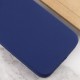Чохол Silicone Case Full Protective (AA) NO LOGO для Apple iPhone 14 Pro (6.1") Синій / Deep navy