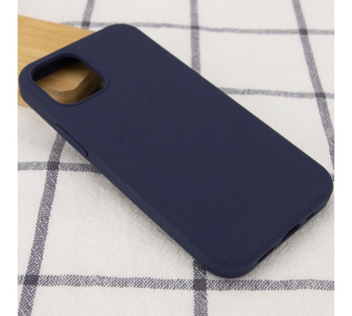 Чохол Silicone Case Full Protective (AA) NO LOGO для Apple iPhone 14 Pro (6.1") Темно-синій / Midnight blue Чохол Silicone Case Full Protective (AA) NO LOGO для Apple iPhone 14 Pro (6.1") Темно-синій / Midnight blue