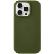 Чохол Silicone Case Full Protective (AA) NO LOGO для Apple iPhone 14 Pro (6.1") Зелений / Dark Olive