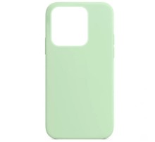 Чохол Silicone Case Full Protective (AA) NO LOGO для Apple iPhone 14 Pro (6.1") Зелений / Pistachio