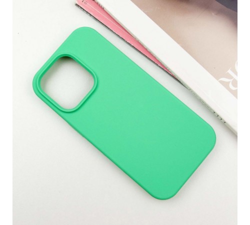 Чохол Silicone Case Full Protective (AA) NO LOGO для Apple iPhone 14 Pro (6.1") Зелений / Spearmint Чохол Silicone Case Full Protective (AA) NO LOGO для Apple iPhone 14 Pro (6.1") Зелений / Spearmint