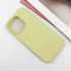 Чохол Silicone Case Full Protective (AA) NO LOGO для Apple iPhone 14 Pro (6.1") Жовтий / Mellow Yellow