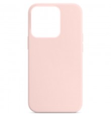 Чохол Silicone Case Full Protective (AA) NO LOGO для Apple iPhone 14 Pro Max (6.7") Рожевий / Chalk Pink