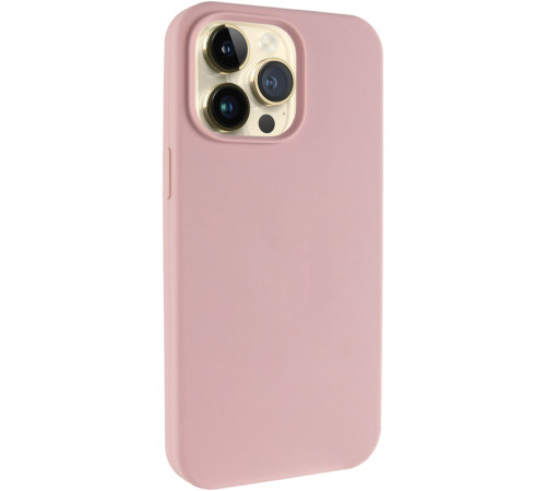 Чохол Silk Full Protective (AA) NO LOGO для Apple iPhone 14 Pro Max (6.7") Рожевий / Pink Sand