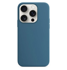 Чохол Silk Full Protective (AA) NO LOGO для Apple iPhone 14 Pro Max (6.7") Синій / Blue Jay