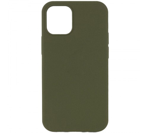 Чохол Silicone Case Full Protective (AA) NO LOGO для Apple iPhone 15 (6.1") Зелений / Dark Olive Чохол Silicone Case Full Protective (AA) NO LOGO для Apple iPhone 15 (6.1") Зелений / Dark Olive