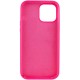 Чохол Silicone Case Full Protective (AA) NO LOGO для Apple iPhone 15 Plus (6.7") Рожевий / Barbie pink