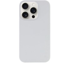Чохол Silicone Case Full Protective (AA) NO LOGO для Apple iPhone 15 Pro (6.1") Білий / White