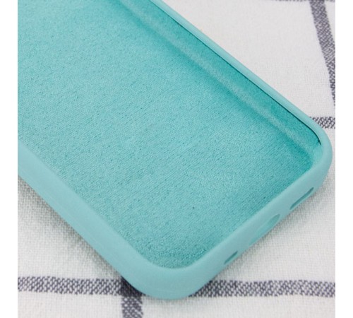 Чохол Silicone Case Full Protective (AA) NO LOGO для Apple iPhone 15 Pro (6.1") Бірюзовий / Marine Green Чохол Silicone Case Full Protective (AA) NO LOGO для Apple iPhone 15 Pro (6.1") Бірюзовий / Marine Green