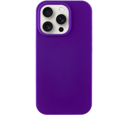 Чохол Silicone Case Full Protective (AA) NO LOGO для Apple iPhone 15 Pro (6.1") Фіолетовий / Ultra Violet Чохол Silicone Case Full Protective (AA) NO LOGO для Apple iPhone 15 Pro (6.1") Фіолетовий / Ultra Violet