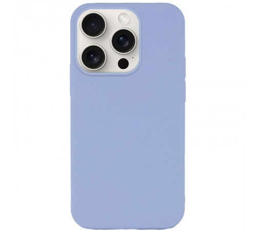 Чохол Silicone Case Full Protective (AA) NO LOGO для Apple iPhone 15 Pro (6.1") Блакитний / Lilac Blue Чохол Silicone Case Full Protective (AA) NO LOGO для Apple iPhone 15 Pro (6.1") Блакитний / Lilac Blue