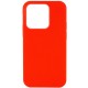 Чохол Silicone Case Full Protective (AA) NO LOGO для Apple iPhone 15 Pro (6.1") Червоний / Red