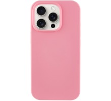 Чохол Silicone Case Full Protective (AA) NO LOGO для Apple iPhone 15 Pro (6.1") Рожевий / Light pink