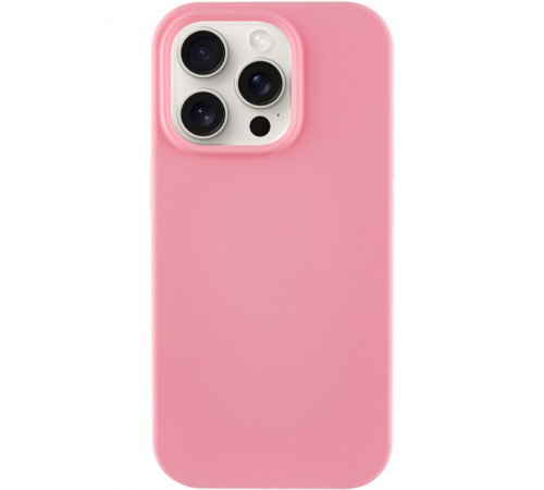 Чохол Silicone Case Full Protective (AA) NO LOGO для Apple iPhone 15 Pro (6.1") Рожевий / Light pink Чохол Silicone Case Full Protective (AA) NO LOGO для Apple iPhone 15 Pro (6.1") Рожевий / Light pink