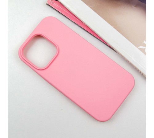 Чохол Silicone Case Full Protective (AA) NO LOGO для Apple iPhone 15 Pro (6.1") Рожевий / Light pink Чохол Silicone Case Full Protective (AA) NO LOGO для Apple iPhone 15 Pro (6.1") Рожевий / Light pink