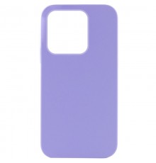 Чохол Silicone Case Full Protective (AA) NO LOGO для Apple iPhone 15 Pro (6.1") Бузковий / Dasheen