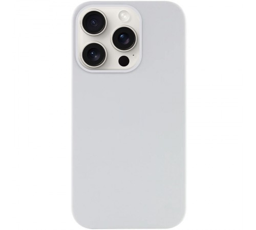 Чохол Silicone Case Full Protective (AA) NO LOGO для Apple iPhone 15 Pro Max (6.7") Білий / White